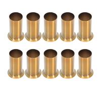 SOIMISS Funda para Base de Lámpara 10 Piezas 30X80 MM Hierro Resistente Color Bronce Antiguo para Portalámparas de Candelabro en Lámparas de Salón