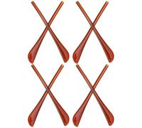 SOIMISS Fundas Antideslizantes para Patillas de Gafas 4 Pares Plástico Color Café 14 MM Puntas de Repuesto para Extremos de Patillas Accesorios para Reparación y Uso al Aire Libre