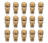 SOIMISS Ganchos para Cordones de Botas de Senderismo de Metal con Remaches, 50 Unidades, Color Cobre Antiguo, Accesorios para Reparación y Reemplazo de Herrajes, Kit Resistente