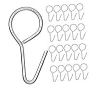 SOIMISS Ganchos Para Fundas De Asiento De Coche 100 Piezas Tamaño 2.8x1.5 Cm Accesorios De Instalación Material Metálico Colgador Seguro Para Asientos Adecuado Para Vehículos