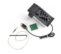 SOIMISS Guitarra Folklórica Pastilla Piezoeléctrica De Guitarra Ecualizador De Preamplificador De Bandas Para Actuaciones