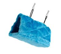 SOIMISS Hamaca Cálida para Loros Hamaca de Peluche para Loros Refugio para Descansar la Cueva para Acurrucarse