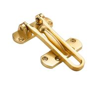 SOIMISS Hebilla Antirrobo para Puerta Dorada de Aleación de Zinc Diseño Conciso y Seguro para Uso en Casa y Hotel