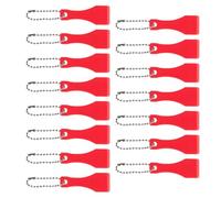 SOIMISS Herramienta Raspadora de Plástico 15 Piezas para Raspar Billetes de Lotería Diseño Ligero y Reutilizable, Adecuado para Juegos de Raspaditos y Fiestas