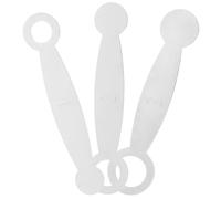 SOIMISS Herramientas de Nivelación para Flauta 3 Unidades Acero Inoxidable Plata, Accesorio Reparación Almohadillas Clarinete Instrumento Viento Madera, Kit Ajuste Flauta Travesera