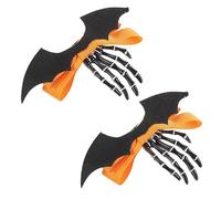 SOIMISS Horquilla De Calavera Halloween Pinzas De Pelo Esqueleto Decoración De Fiesta