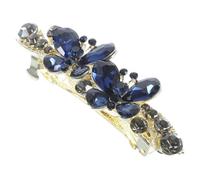 SOIMISS Horquilla de Lazo Gemas de Imitación Pasador de Resorte Brillante Cabello Accesorio Estético para Mujeres para Eventos Formales
