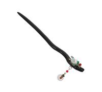 SOIMISS Horquilla de Madera Elegante Horquilla con Nudo Floral Accesorio Oriental Cabello Palitos Decorativos Cabello para Eventos Culturales y Uso Diario con Hanfu