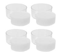 SOIMISS Humedecedor de Dedos Esponja para Contar Billetes Set de 4 Piezas Herramienta para Mojar Dedos Suministros de Oficina Bancaria Compacto y Resistente para Escritorio