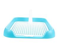 SOIMISS Inodoro para Perros Engrosado con Malla Antideslizante para Entrenamiento de Cachorros Accesorio Doméstico para Hacer Pipí Interiores Bandeja Higiénica Práctica y Resistente para