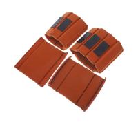 SOIMISS Inserto Acolchado y Divisor para Bolso De Cámara, Organizador Ajustable Correa Adhesiva, Tamaño Compacto, Color Marrón, Set De 4 Piezas para Fotógrafos, Protección contra Impactos y Agua