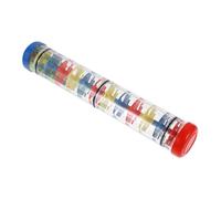 SOIMISS Instrumento Musical Lluvia de Gotas para Juguete Educativo Sensorial con Cuentas Coloridas Herramienta Didáctica para Desarrollo y Creatividad Adecuado para Interiores y