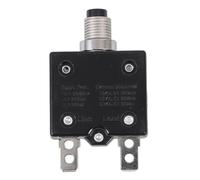 SOIMISS Interruptor Térmico Manual con Botón de Reinicio Protector de Sobrecarga y Cortocircuito para Automóvil y Circuitos Eléctricos AC DC