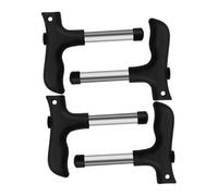 SOIMISS Juego De 4 Abridores De Pequeños 10.8x9x1.2 Cm De Acero Inoxidable Con Mango Ergonómico, Herramienta Para Abrir Frutas y Perforadora Para Pajitas, Portátil Para Fiestas y Hogar