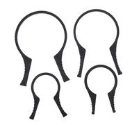 SOIMISS Juego de 4 Llaves de Plástico para Filtro de Lente de Cámara, Compatible Filtros de 37mm a 95mm, Herramienta Práctica para Fotografía y Bricolaje