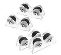 SOIMISS Juego de 4 Rodillos Comprobadores de Rectitud para Tacos de Billar, Herramienta Ultrasensible Portátil para Inspección y Reparación, Accesorio para Mesa de Billar en Sesiones