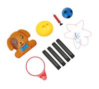 SOIMISS Juego de Aros de Baloncesto Marco de Plástico Fácil de Instalar, Ejercicio de Habilidad Manual, Adecuado para Cumpleaños y Día