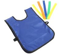 SOIMISS Juego de Tirar para Preescolar Chaleco Azul con 5 Correas Juguete Sensorial para Actividades Deportivas al Aire Libre y Desarrollo de Habilidades Sociales