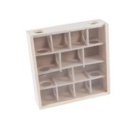 SOIMISS Juguete Laberinto De Madera para Hámsteres Pequeños Túnel Interactivo Natural Ejercicio Diversión Mascotas Domésticas