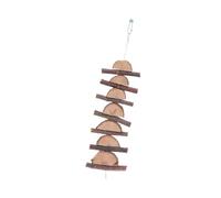 SOIMISS Juguete Molar para Conejos y Hámsteres de Madera de Manzana Natural Cuerda para Morder Resistente Juguete Masticable para Mascotas para Masticar y Rechinar