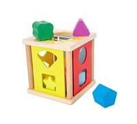 SOIMISS Juguetes De Bloques De Construcción para Juguete Educativo Caja De Inteligencia Forma De Sol y Estrella para Aprendizaje Temprano