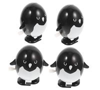 SOIMISS Juguetes de Cuerda Divertidos para Niños 4 Piezas Figuras de Animales Juguete de Cuerda para Fiestas
