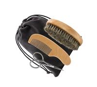 SOIMISS Kit Cuidado Masculino Tijeras Barbero Peine Cepillo con Estuche Portátil para Afeitar y Moldear y Bigote Práctico para Hombres