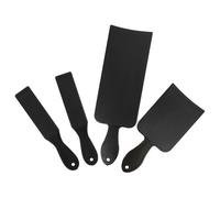 SOIMISS Kit de 4 Placas para Teñir el Cabello - 1 Grande 1 Mediana y 2 Pequeñas - Tabla para Mechas Ligera y Práctica - Herramienta para Coloración Rápida Contacto Cuero Cabelludo - Uso