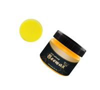 SOIMISS Kit De Cuidado Cera De Abejas Para Madera Natural Pulir Muebles y Suelos Resistente Al Agua Con Esponjas Naranjas Hogar