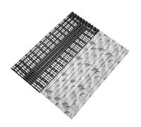 SOIMISS Lápices Hexagonales de Madera Diseño Musical Paquete de 20 Lápices 10 Teclas Negras 10 Claves de Sol en Color Claro Papelería Escolar para Aula y Dibujo