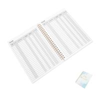 SOIMISS Libro de Cuentas para Registro de Cheques Cuaderno de Contabilidad Personal y Gestión Financiera con Diseño Práctico y Duradero para Organización de Ingresos y Gastos