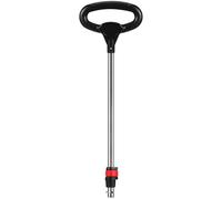 SOIMISS Manija de Empuje Diámetro de Montaje 25mm Agarre Cómodo y Acero Inoxidable para Carriola de Ñiño Accesorio Adecuado para Padres en Paseos
