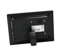 SOIMISS Marco de Fotos Digital LED de 7 Pulgadas 800X480 con Reproductor de Fotos y Vídeos Compatible con USB y Tarjetas hasta 32 GB Pantalla Grande para Escritorio o Pared Color Negro