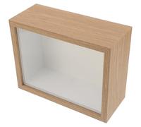 SOIMISS Marco Tridimensional Elegante para Almacenamiento y Exhibición de Recuerdos y de Mdf y Acrílico con Panel Deslizante para Adecuado para del Hogar y Regalos del Hogar Regalos