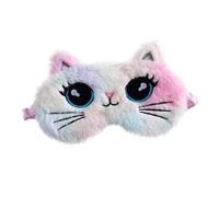 SOIMISS Máscara De Ojos De Gato Para Antifaz De Peluche Para Dormir Antifaz Bonito Hora Del Almuerzo Sueño