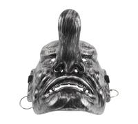 SOIMISS Máscara Tradicional Japonesa de Tengu de Rostro Completo, 1 Pieza, Decorativa y Ligera para Cosplay, Fiesta y Carnaval, Diseño Auténtico de Samurái, Accesorio de Disfraz