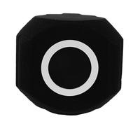 SOIMISS Micrófono Protector de Sonido para Grabación Espuma Absorbente Negra Filtro de Reducción de Ruido Ajustable para Estudio Aislamiento Acústico para Podcast y Transmisión en Casa