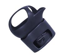 SOIMISS Mini Estufa para Hornear Té Fu de Cerámica Marrón Oscuro Utensilios para Té Fu Calentador de Tetera Compacto para Hogar Adecuado para Preparar y Aromatizar