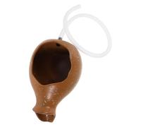 SOIMISS Mini Fuente de Estanque Cerámica con Cascada y Abertura Superior Diseño Estable para Decoración de Jardín Patio y Acuario Maceta Hidropónica para Plantas Uso Interior y Exterior