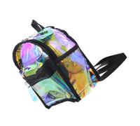 SOIMISS Mochila Iridiscente Multifuncional para Estudiantes Mochila De Moda Correas Ajustables Adecuado para Viajes y Diario Amplio para y Accesorios