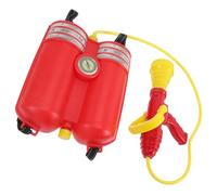 SOIMISS Mochila Pistola de Agua, Juguete Acuático de Bombero, Disparador de Agua con Mochila Ligera, Juguete de Playa y Piscina para Juegos al Aire Libre