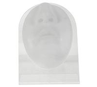 SOIMISS Modelo de Nariz de Silicona Flexible para Perforación Nariz con Soporte Blanco para Práctica en Escuelas y Hospitales en 1 Set