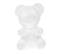 SOIMISS Molde Oso Osos De Espuma 20cm Oso De Espuma De Modelado Manualidades Navideñas Diy Bolas De Floral Espuma De Modelar En Forma De Oso De Oso De De Niño Flores Rosa
