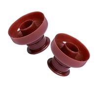 SOIMISS Molde para Donuts Caseros 2 Piezas Plástico Resistente Molde Decorativo para Rosquillas Forma de Flor para Hornear Pasteles en Cocina