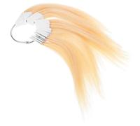 SOIMISS Muestras De Cabello Humano Para Prueba De Coloración 30 Mechones Tamaño Estándar Suministros Para Estilistas y Cosmetología, Kit De Prueba De Cabello, Adecuado Para Salones De Belleza