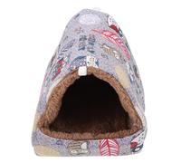 SOIMISS Nido Cálido para Mascotas Pequeñas, Sofá Cama Flexible y Portátil | Felpa, Lona y Esponja de Alta Densidad, Diseño Adorable y Ligero, para Asientos y Sofás