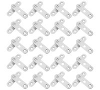 SOIMISS Oculta Giratoria 360 Inoxidable para Muebles 20 Piezas Instalación Diseño Resistente para Puertas Secretas y Gabinetes