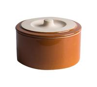 SOIMISS Olla de Cerámica para Cocinar al Vapor con Tapa Cuenco Retro para Arroz y Huevos Color Tamaño Personal Adecuado para Guisos y Cocina Casera