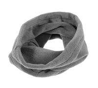 SOIMISS Orejeras para Perros L Gruesas de Felpa Gris Banda Elástica para Cuello, Funda Antiruido para Cuidado Auditivo y Alivio de Ansiedad en Aseo, Viajes y Días Fríos