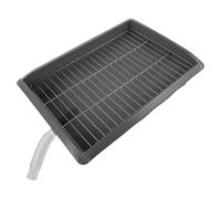 SOIMISS Orinal para Perros de Plástico con Base Inclinada y Diseño Ahorrador de Espacio Adecuado para Entrenamiento en Baños Interiores y Apartamentos